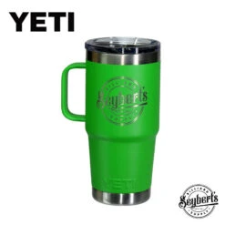 Seyberts Yeti 20 Oz Travel Mug W/ Stronghold Lid - Green