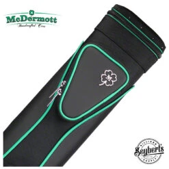 McDermott Tournament Collection Black/Green 3x5 Sport Pool Cue Case - 750940