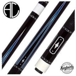 Ariel Carmeli Custom 4 Point Ocean Blue Pool Cue